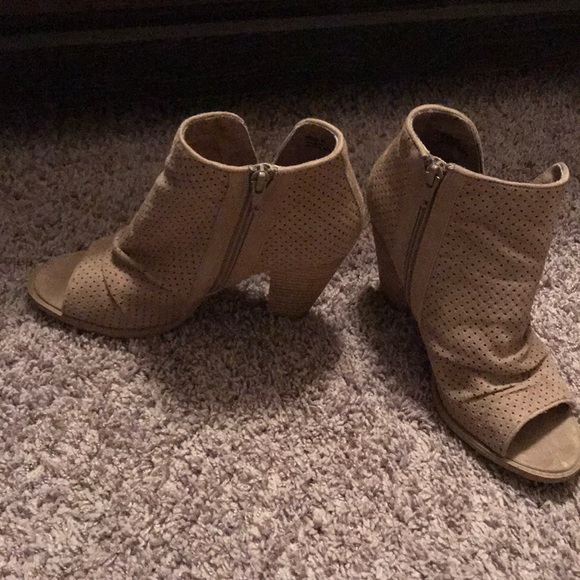 Report peep-toe booties - Picture 3 of 3